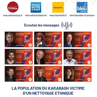 Campagne radio
Soutenons les réfugiés du Karabagh