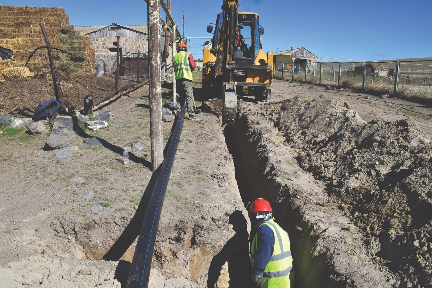 Avec la construction d’un nouveau système, la qualité de vie des villageois va nettement s’améliorer.