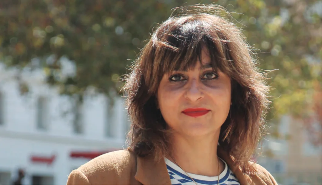 Katia Guiragossian « Mélinée et Missak Manouchian ont été mes deux invisibles précepteurs ».
Crédit photo : Hovig Hagopian