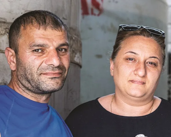 Samvel Kocharyan, trayeur et technicien eau/électricité